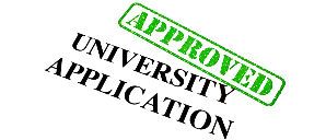 university application file